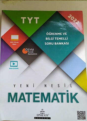 Ephasus yayınları Tyt matematik soru Bankası 
