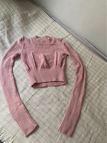 H&M Örme pembe kazak