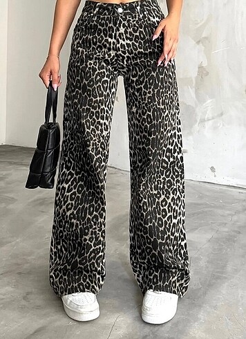 Leopar kot pantolon