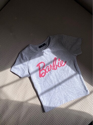 s Beden gri Renk Barbie crop