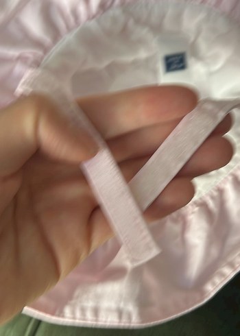 Pembe Fiyonklu Bebek Şapkası - Görsel 3