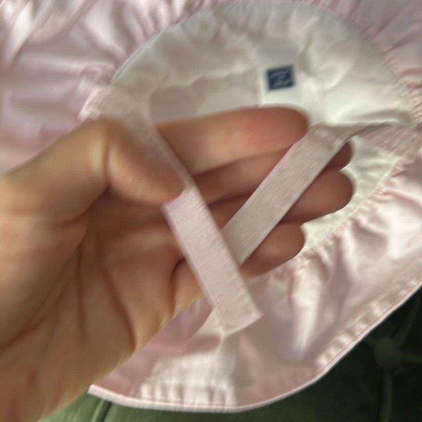 Pembe Fiyonklu Bebek Şapkası - Görsel 3