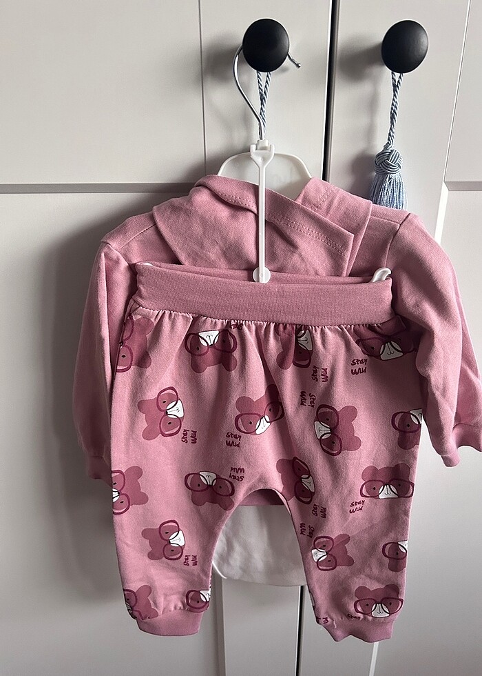 Sıfır etiketli bebek 3 lü takım - Görsel 2