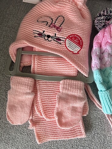 2 takım atkı bere eldiven - Görsel 2