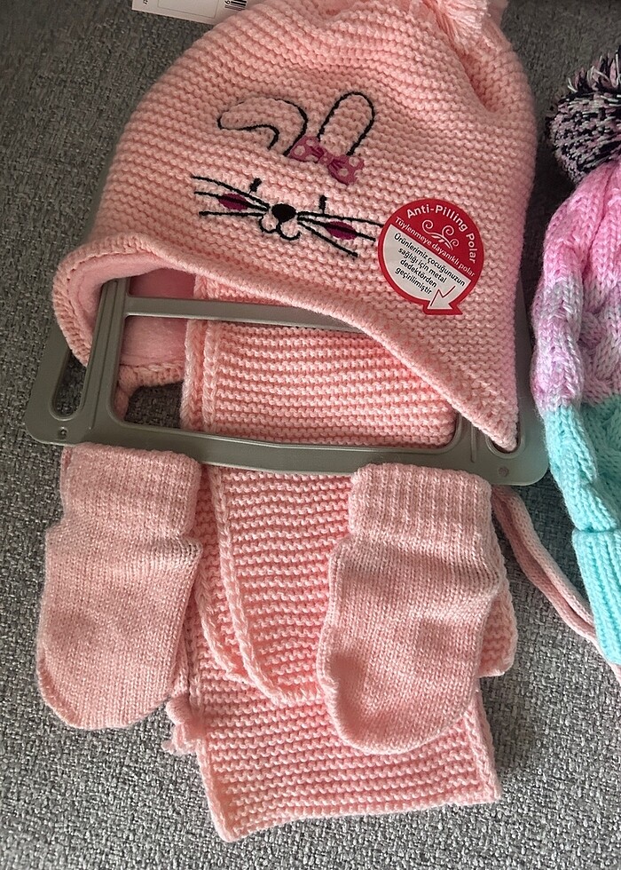 2 takım atkı bere eldiven - Görsel 2