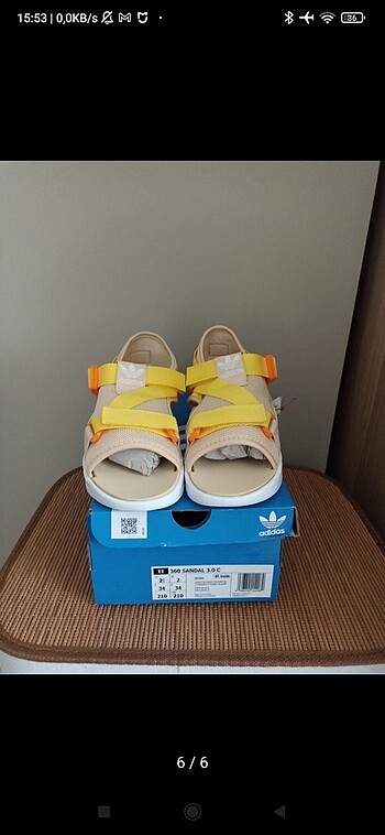 Orijinal adidas unisex sandalet
