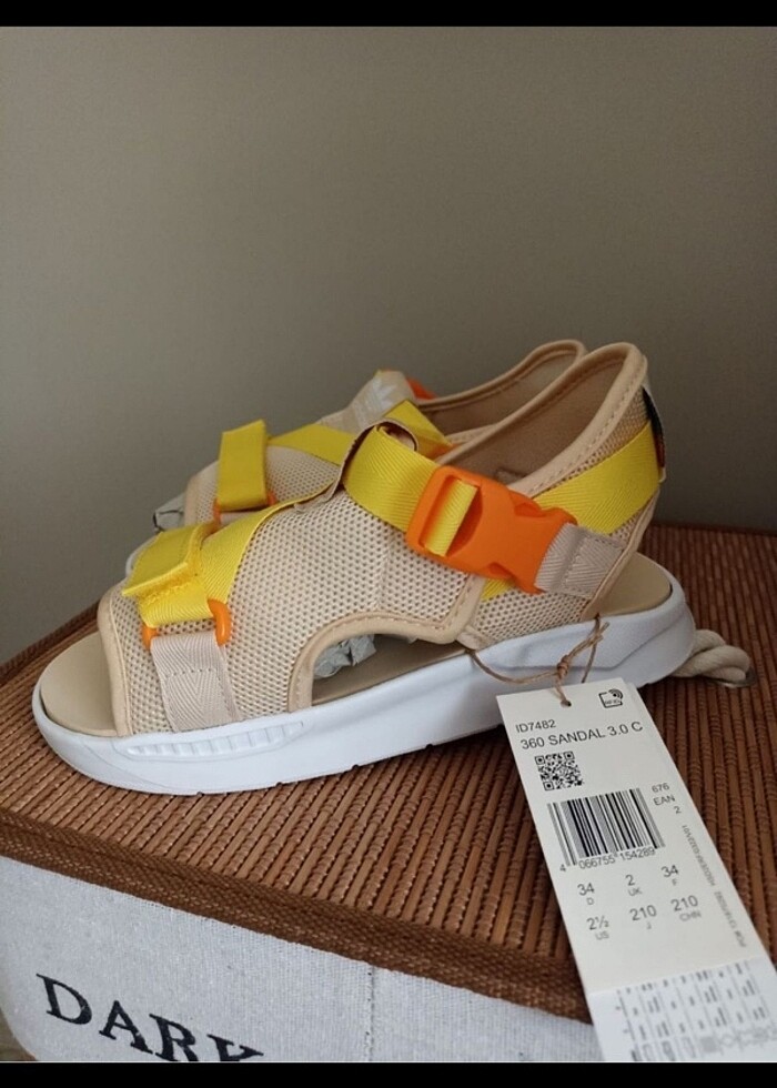 Orijinal adidas unisex sandalet - Görsel 3
