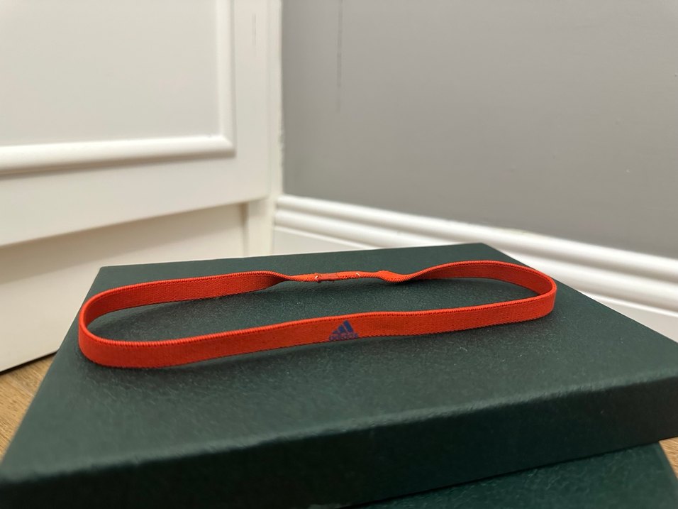 Yeşil ve Kırmızı Adidas Saç Bandı - Görsel 2