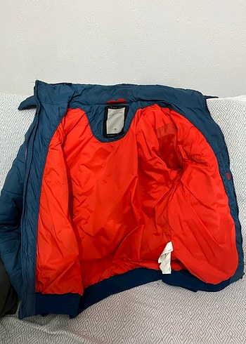 Erkek Lacivert Kapüşonlu Fermuarlı Mont - Görsel 3