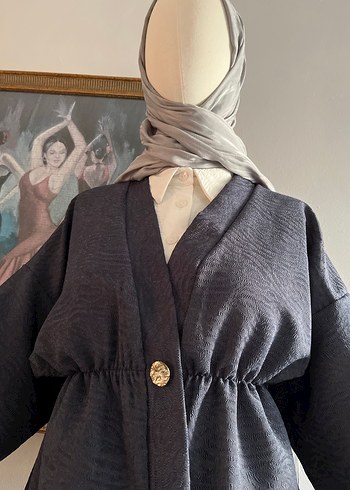 universal Beden lacivert Renk Lacivert broker Uzun kimono