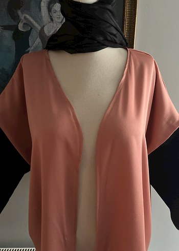 Zara Uzun Kollu, Salaş Kesim Pembe Kimono
