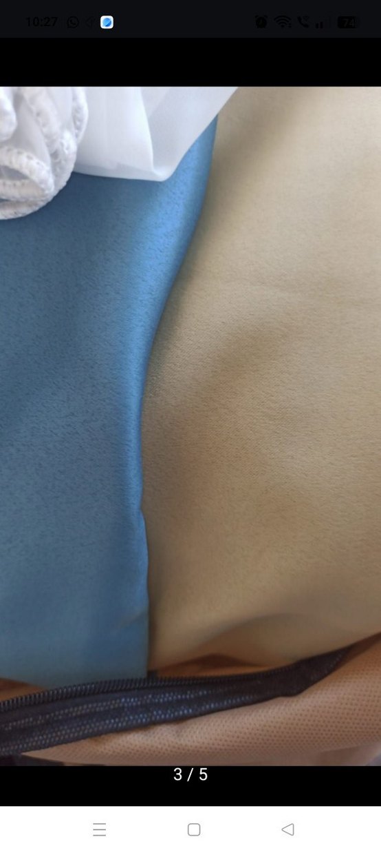 Çağdaş Tarzda Camel ve Gri Perde - Görsel 3