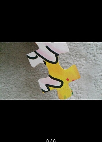 Çocuk ahşap puzzle - Görsel 8