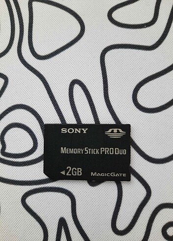 Sony memory stick pro duo 2gb