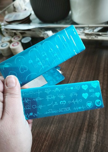 Tırnak Süsleme Plakaları Seti - Görsel 7