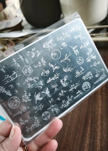 Tırnak Süsleme Plakaları Seti - Görsel 5