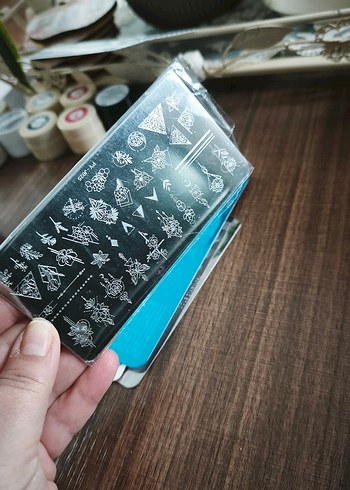 Tırnak Süsleme Plakaları Seti - Görsel 4