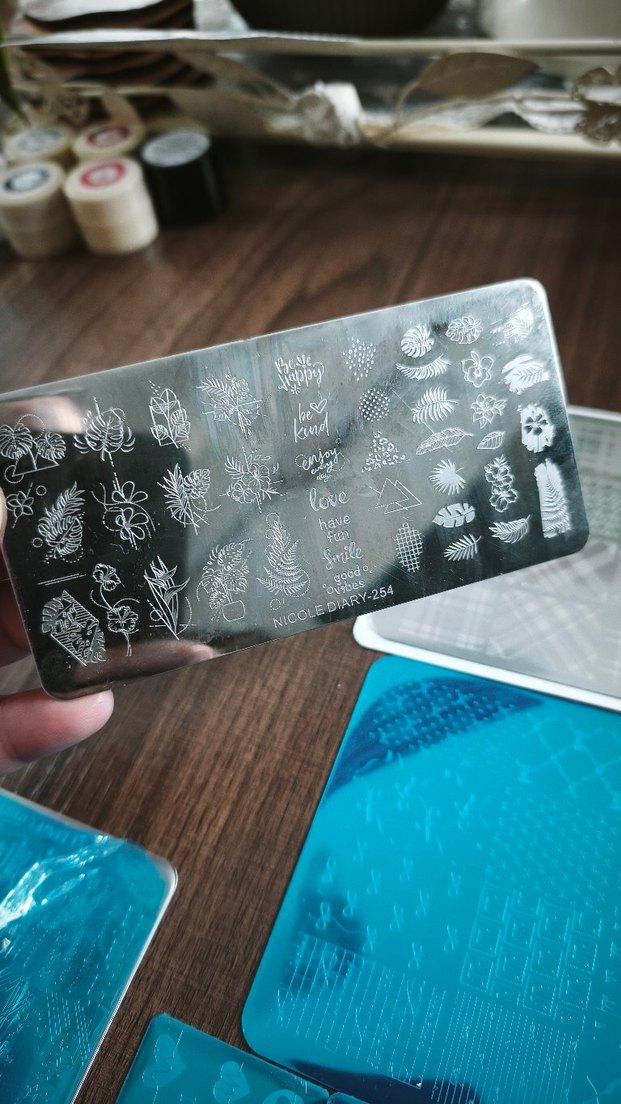 Tırnak Süsleme Plakaları Seti - Görsel 2