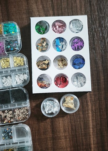 Renkli Tırnak Süslemeleri Seti - Görsel 4