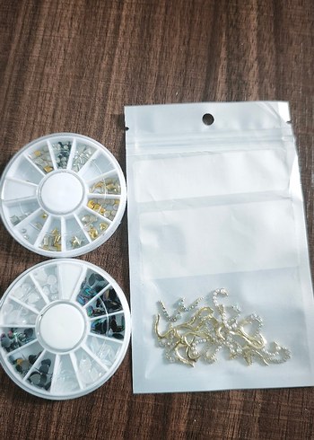 Renkli Tırnak Süslemeleri Seti - Görsel 7