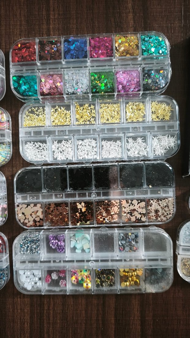 Renkli Tırnak Süslemeleri Seti - Görsel 3