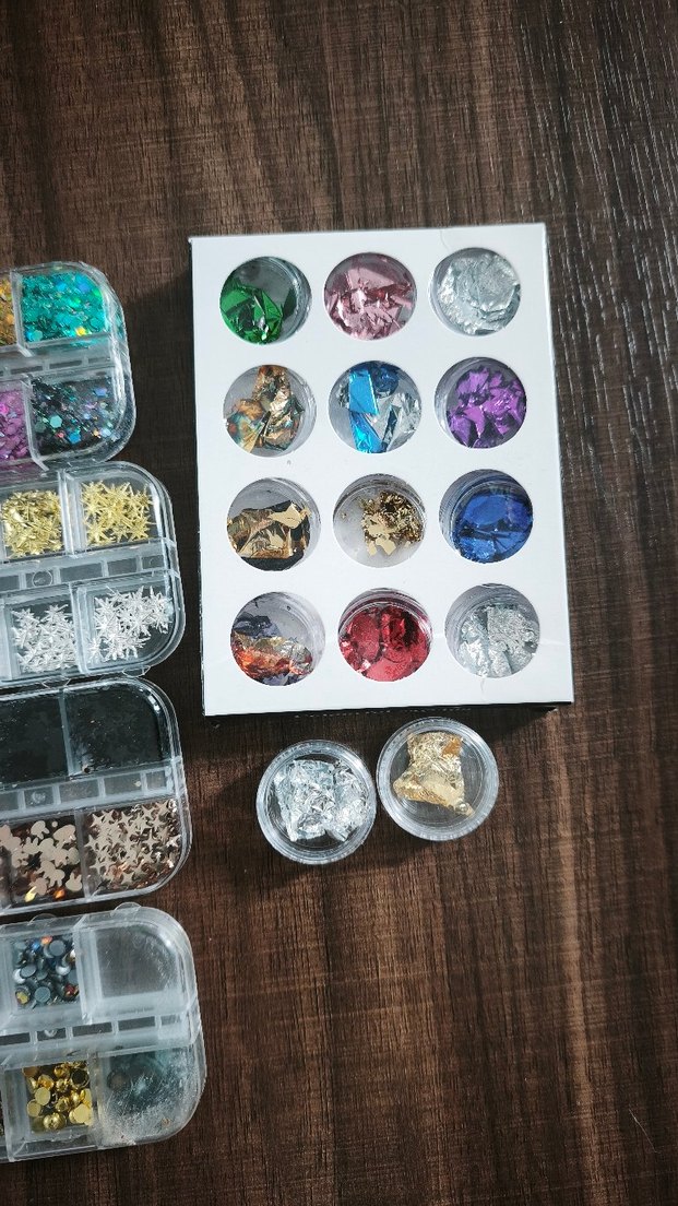 Renkli Tırnak Süslemeleri Seti - Görsel 4