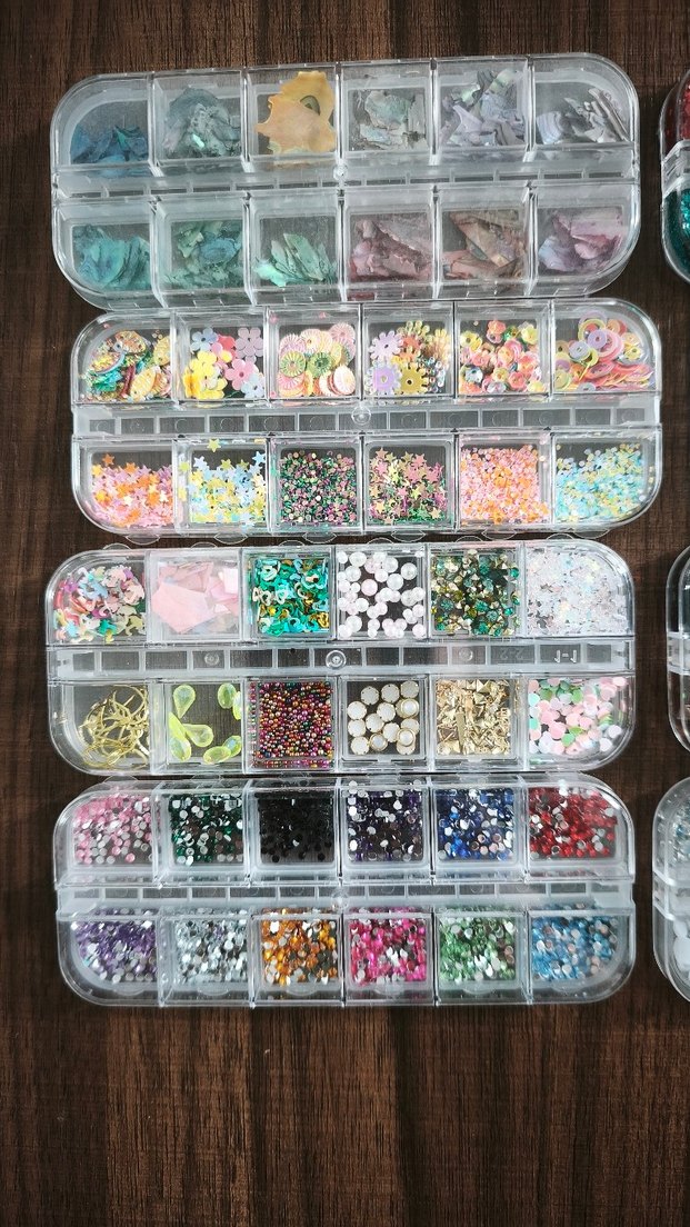 Renkli Tırnak Süslemeleri Seti - Görsel 2