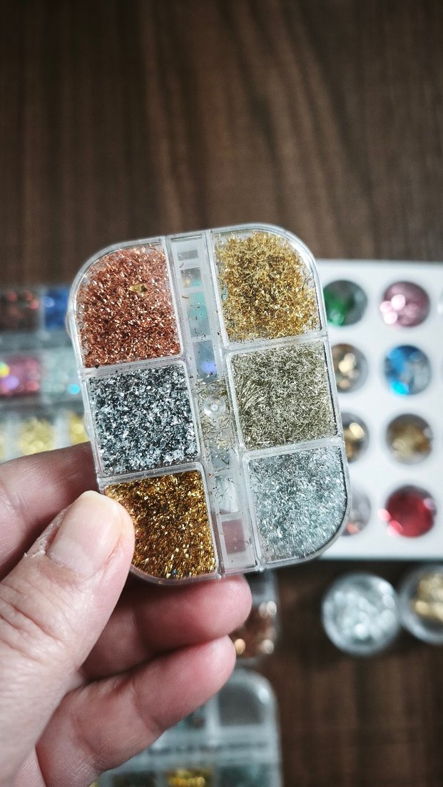 Renkli Tırnak Süslemeleri Seti - Görsel 5