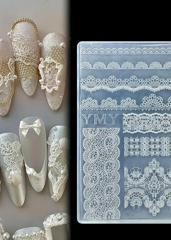 Protez tırnak silikon kalıp - Görsel 3