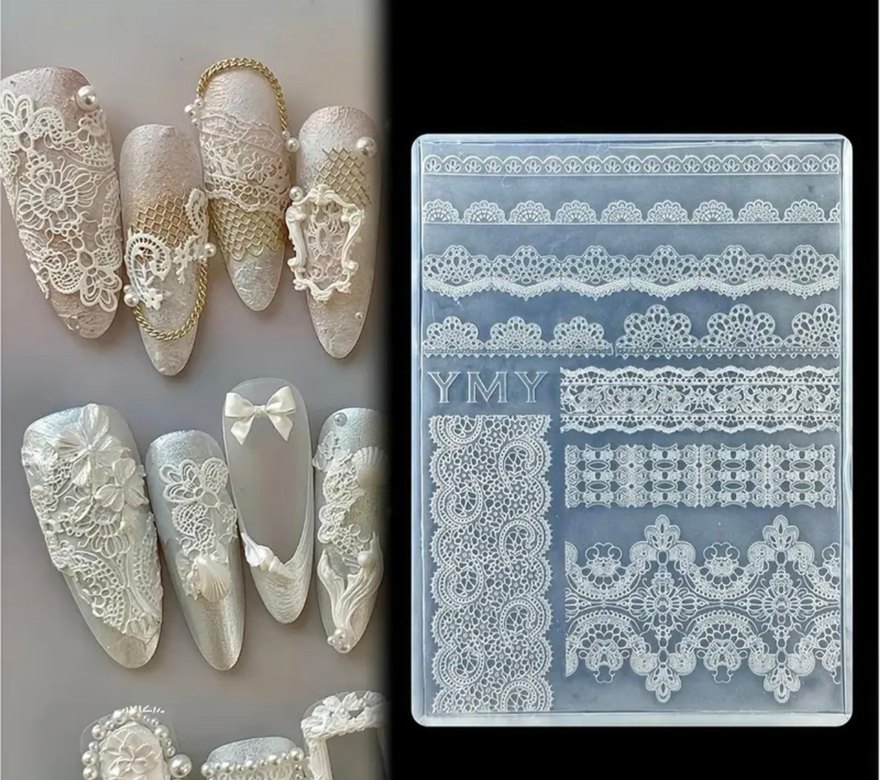 Protez tırnak silikon kalıp - Görsel 3