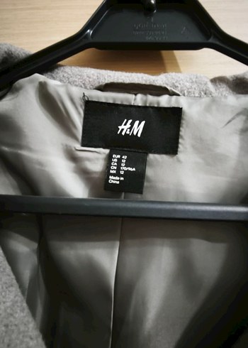 H&M Gri Kadın Kaban - Görsel 3