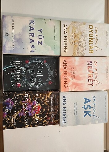  Beden 6 adet kitap