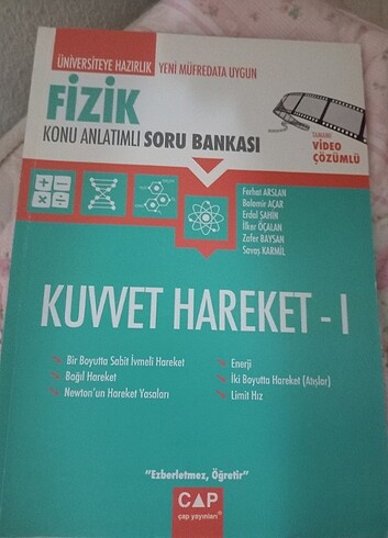 Çap Yayınları Kuvvet ve Hareket 1 Fasikülü