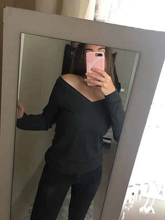 Omuz detaylı sweat 