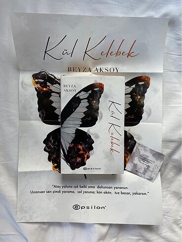 Beyza Aksoy Kül Kelebek Ciltli İmzalı
