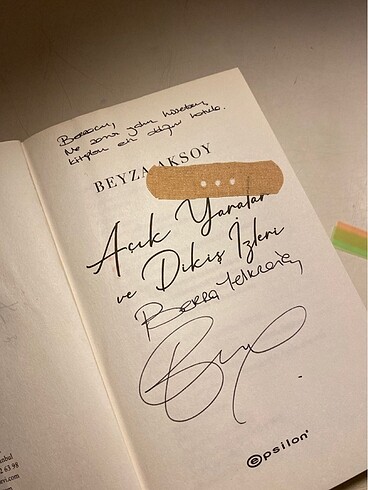  Beden Renk açık yaralar ve dikiş izleri Beyza aksoy imzalı