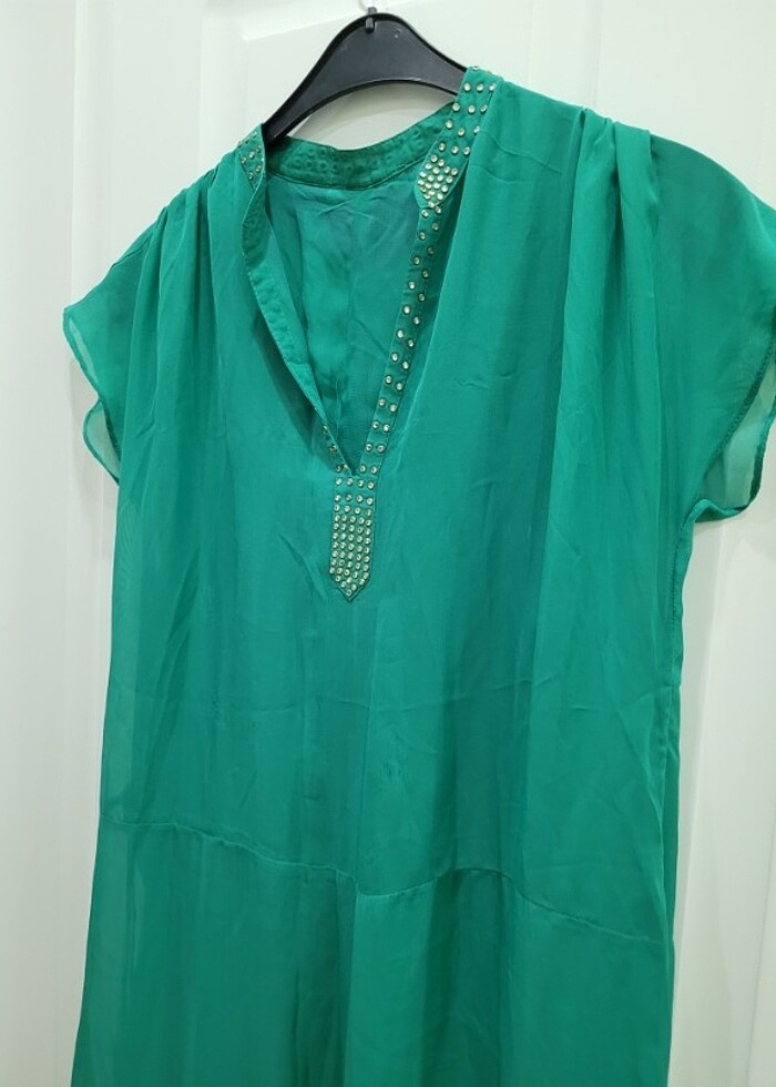 koton uzun elbise - Görsel 4