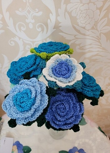 örgü güller - Görsel 11