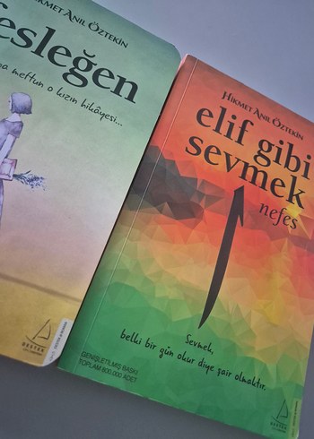  Hikmet Anıl Öztekin Kitapları: Fesleğen ve Elif Gibi Sevmek