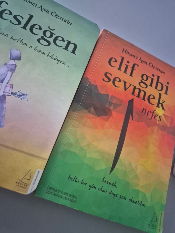 Hikmet Anıl Öztekin Kitapları: Fesleğen ve Elif Gibi Sevmek - Görsel 2