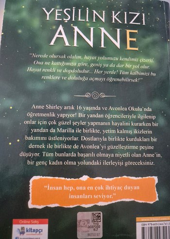Yeşilin Kızı Anne Roman - Görsel 6