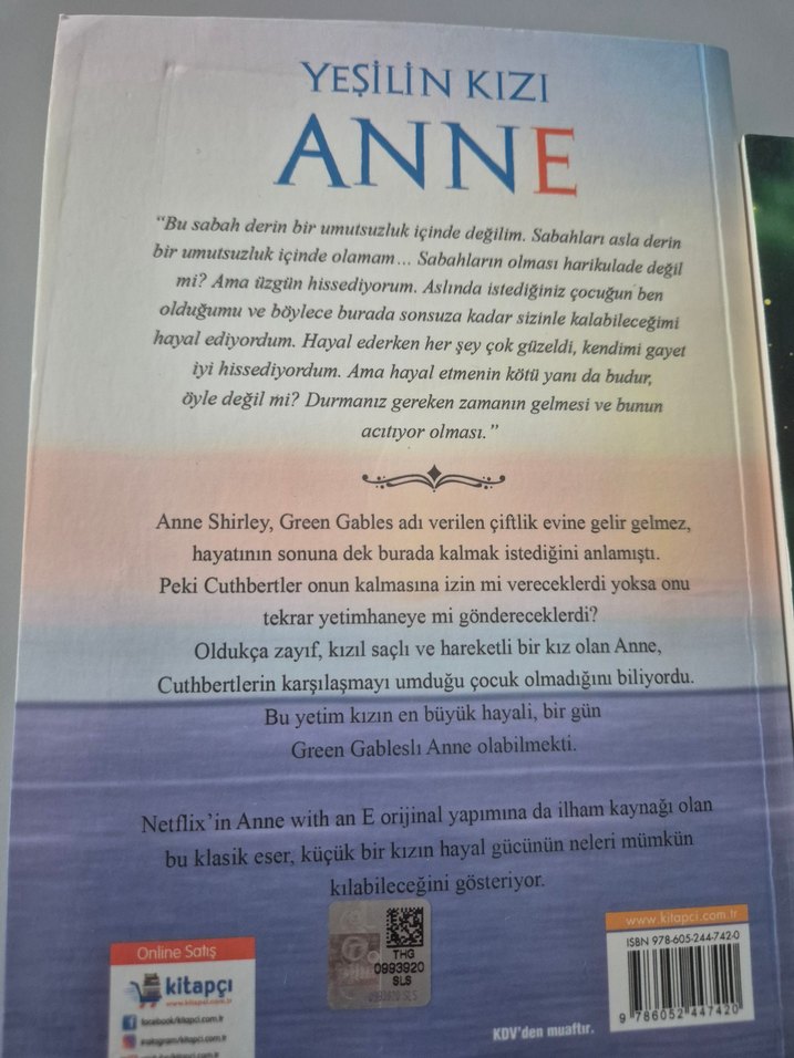 Yeşilin Kızı Anne Roman - Görsel 5