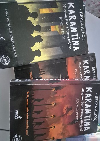 Beyza Alkoç - Karantina Serisi Kitap Seti - Görsel 6
