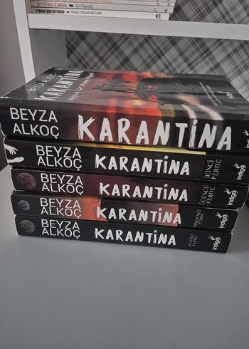 Beyza Alkoç - Karantina Serisi Kitap Seti - Görsel 2