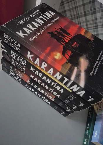 Beyza Alkoç - Karantina Serisi Kitap Seti - Görsel 3