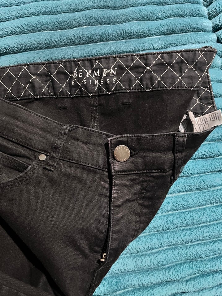 BEYMEN  siyah kot pantolon — görsel 4/6