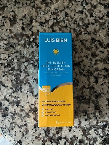 Luıs Bıen güneş kremi