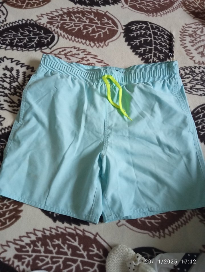 Erkek Mavi Mini Yüzme Şortu - Görsel 2