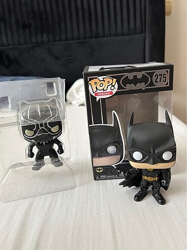 Batman black panther funko pop ikili
