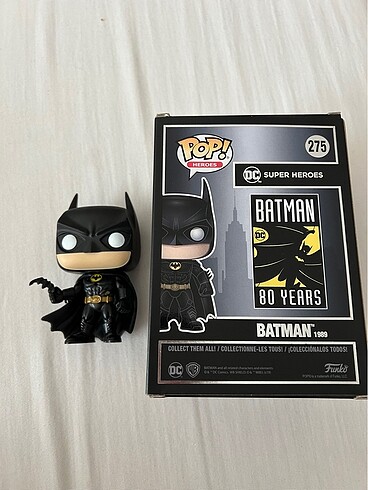 Beden Batman black panther funko pop ikili